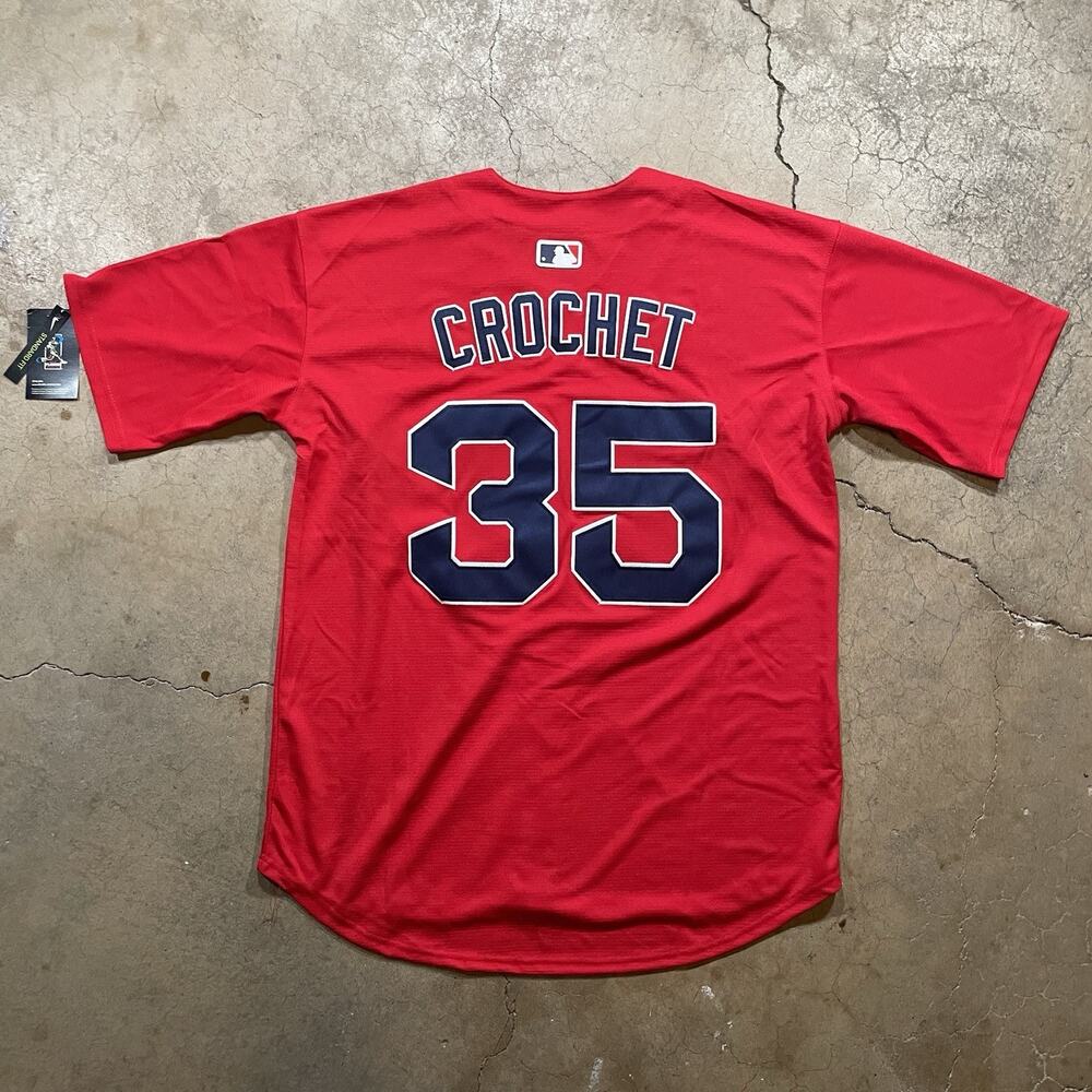 Garrett Crochet Adult Red Sox Jersey Size L - Picture 2 of 5